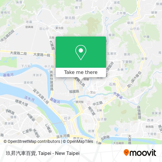 玖昇汽車百貨 map