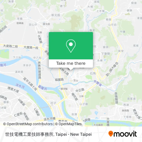 世技電機工業技師事務所地圖