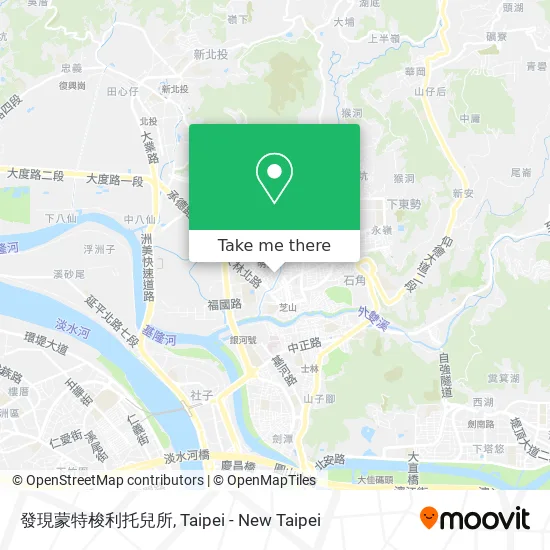 發現蒙特梭利托兒所地圖