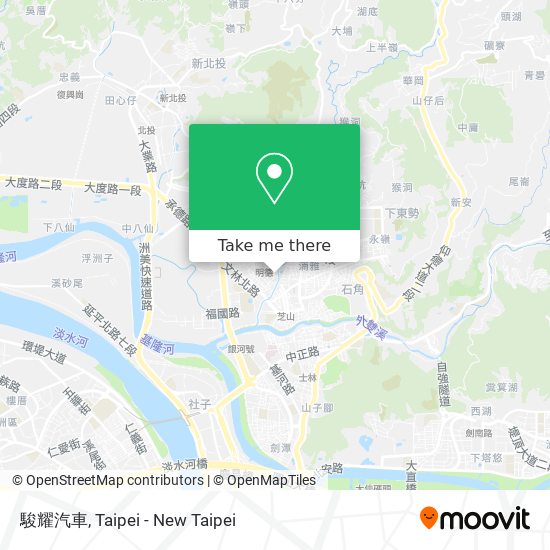 駿耀汽車 map