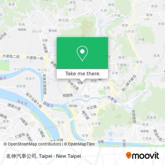 名伸汽車公司 map