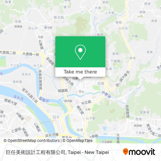 巨任美術設計工程有限公司 map