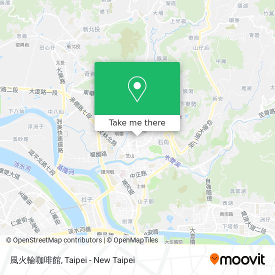 風火輪咖啡館 map