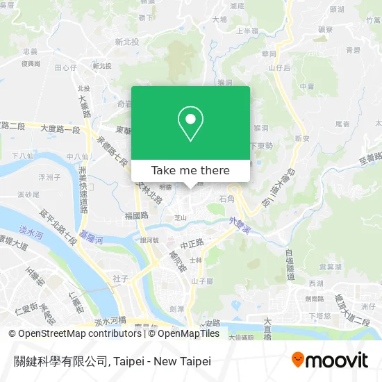 關鍵科學有限公司地圖