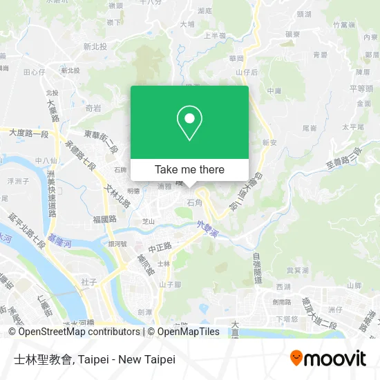 士林聖教會地圖