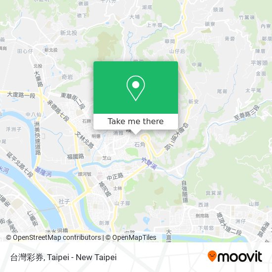 台灣彩券 map