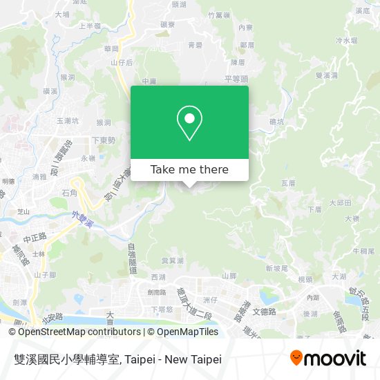 雙溪國民小學輔導室 map