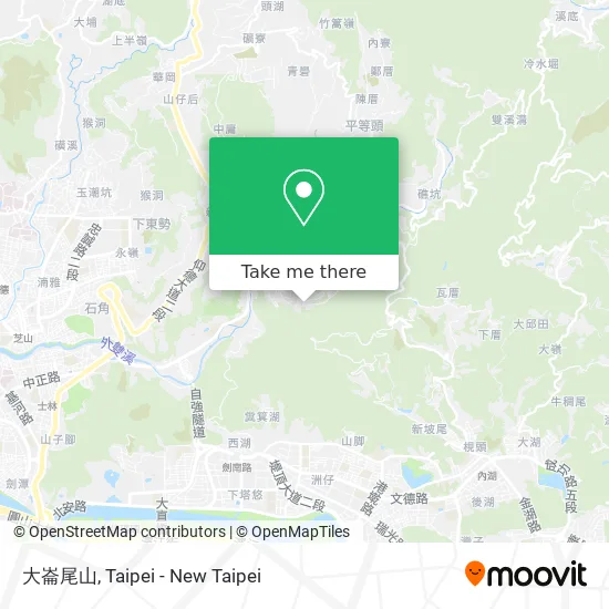 大崙尾山 map