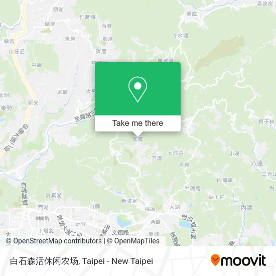 白石森活休闲农场地圖