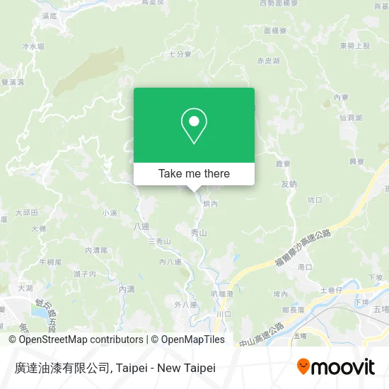 廣達油漆有限公司地圖