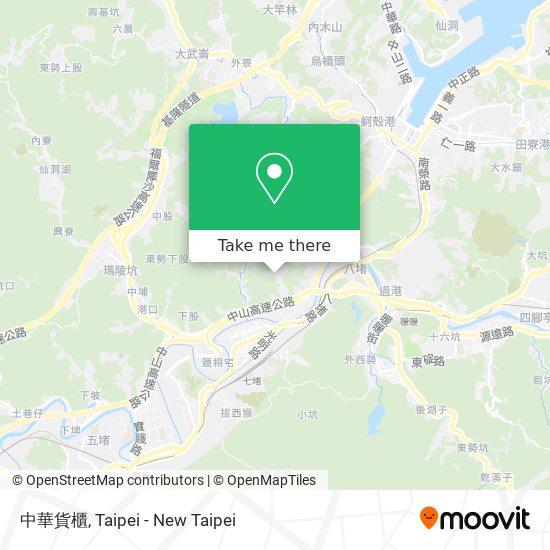 中華貨櫃地圖