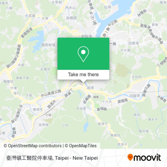 臺灣礦工醫院停車場 map