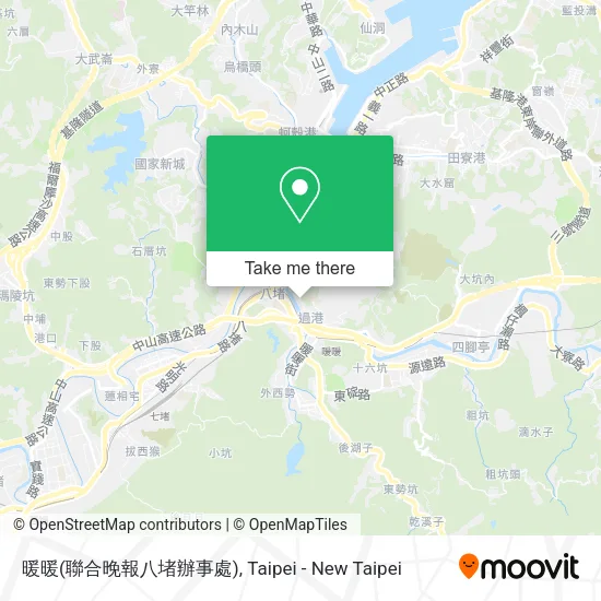 暖暖(聯合晚報八堵辦事處)地圖