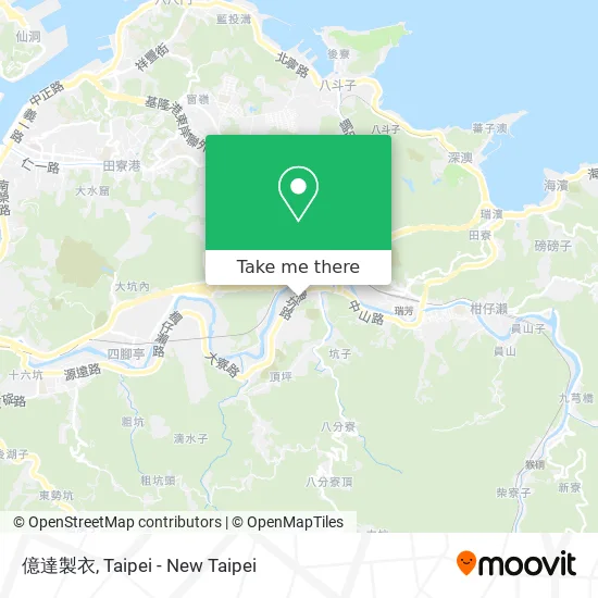 億達製衣 map