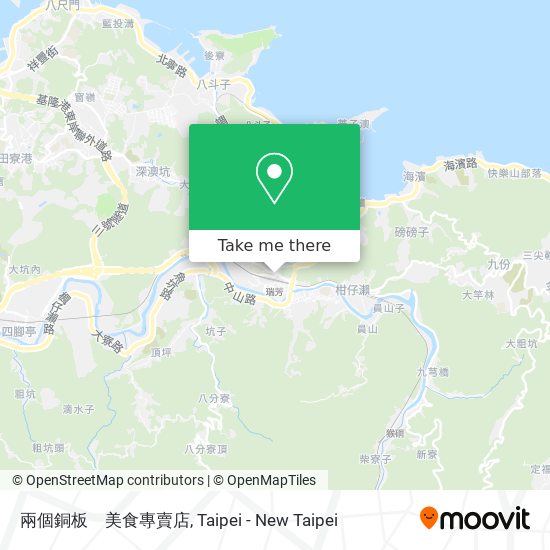 兩個銅板　美食專賣店 map