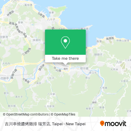 吉川串燒醬烤雞排 瑞芳店 map