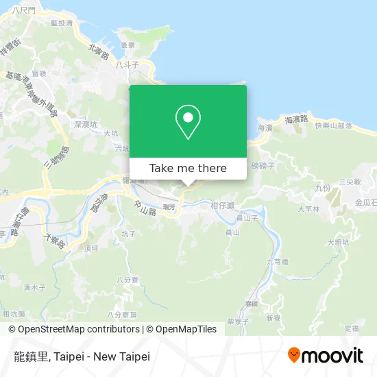 龍鎮里 map