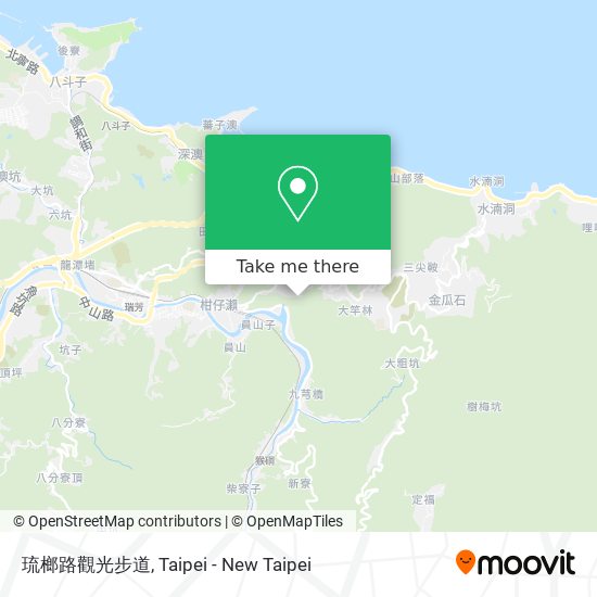 琉榔路觀光步道 map