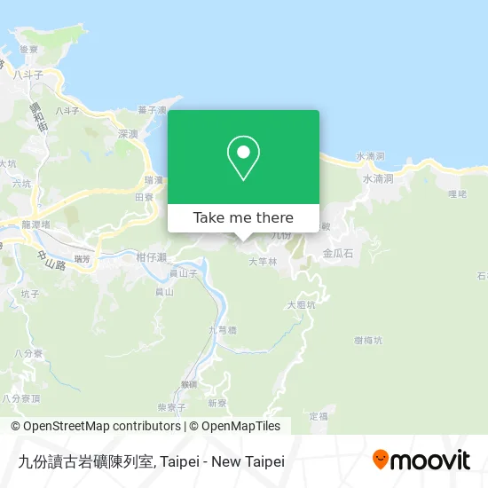 九份讀古岩礦陳列室 map