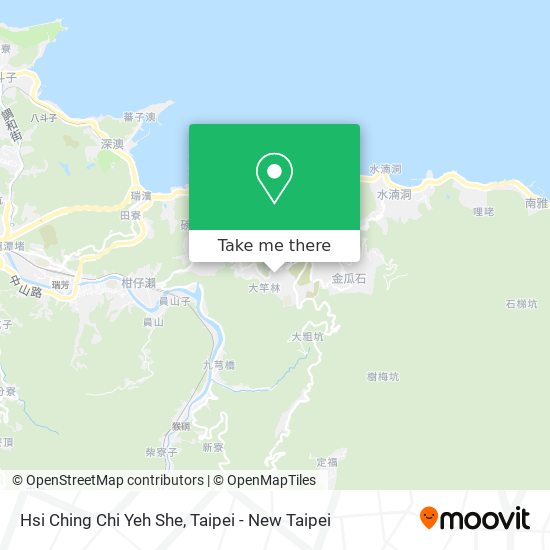 Hsi Ching Chi Yeh She map