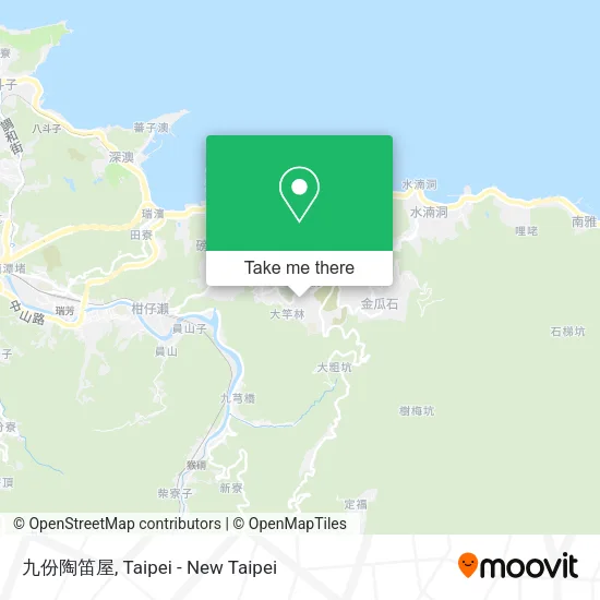 九份陶笛屋地圖