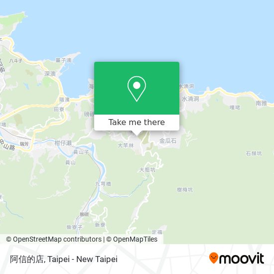 阿信的店 map