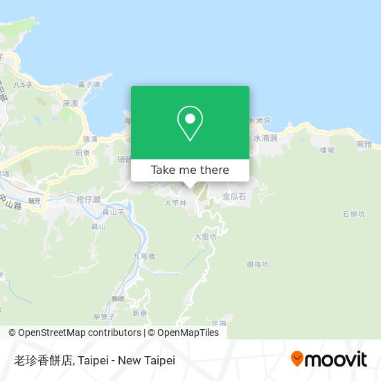 老珍香餅店地圖