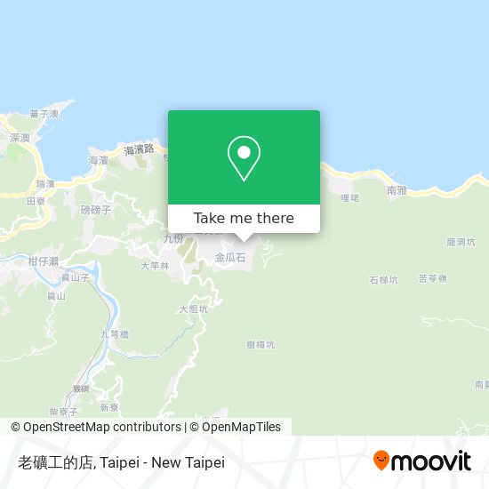 老礦工的店 map