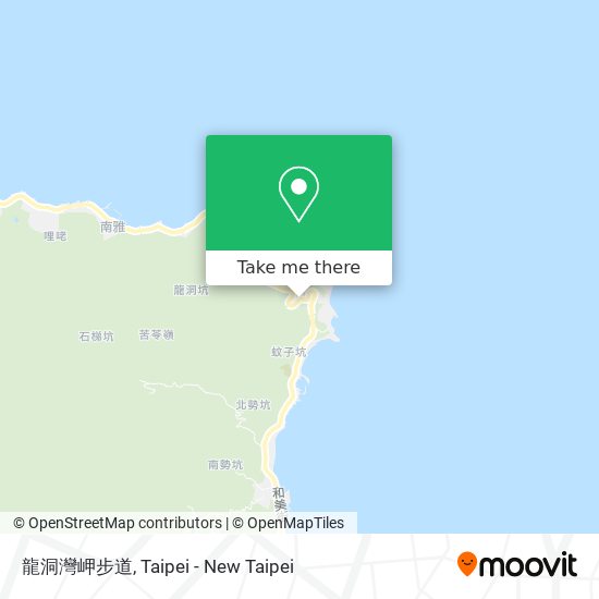 龍洞灣岬步道 map