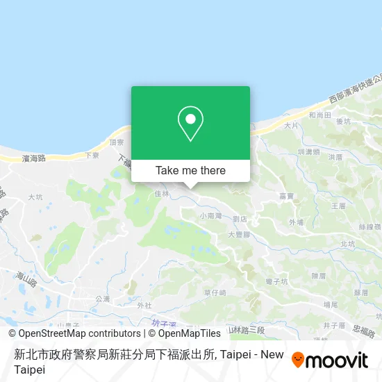 新北市政府警察局新莊分局下福派出所地圖