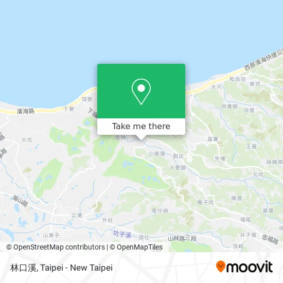 林口溪 map
