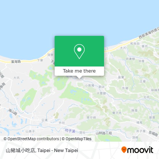 山豬城小吃店 map