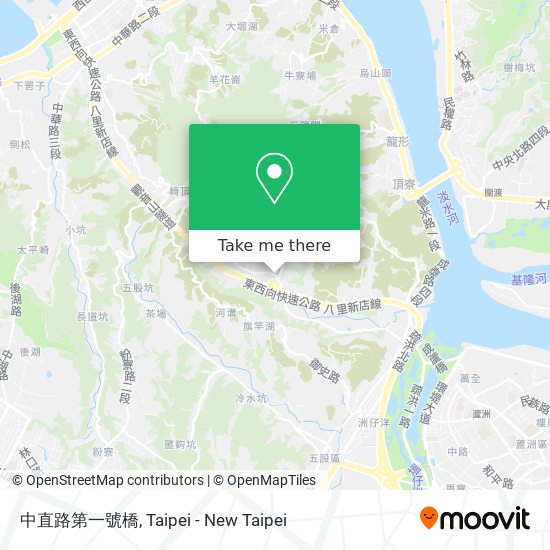 中直路第一號橋 map