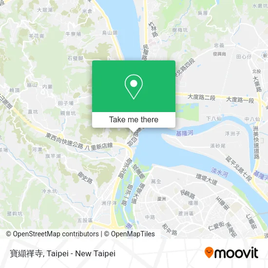 寶纈禪寺地圖