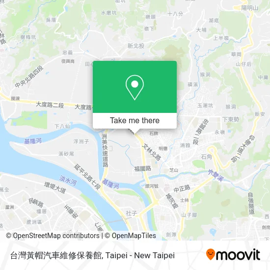 台灣黃帽汽車維修保養館地圖