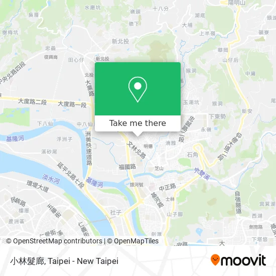 小林髮廊 map