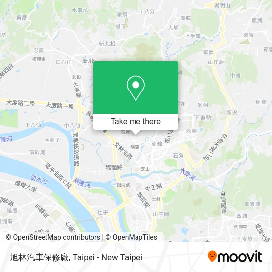 旭林汽車保修廠地圖