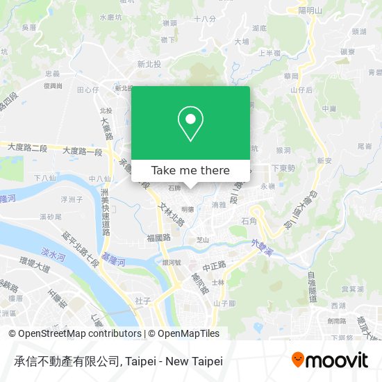 承信不動產有限公司 map