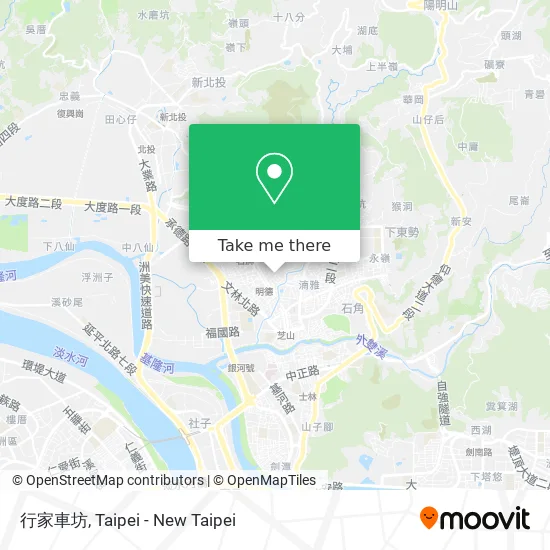 行家車坊 map
