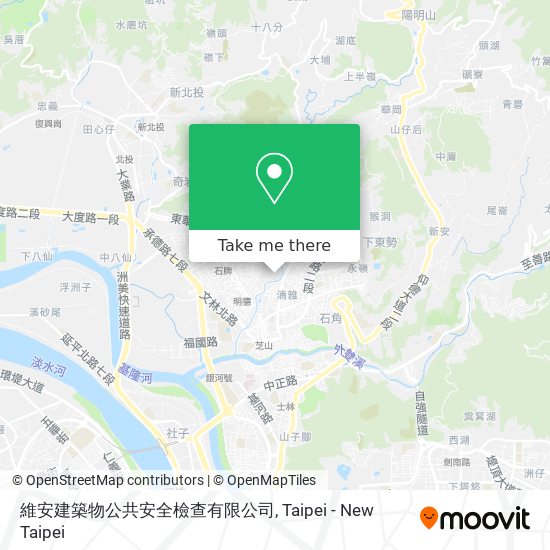 維安建築物公共安全檢查有限公司地圖