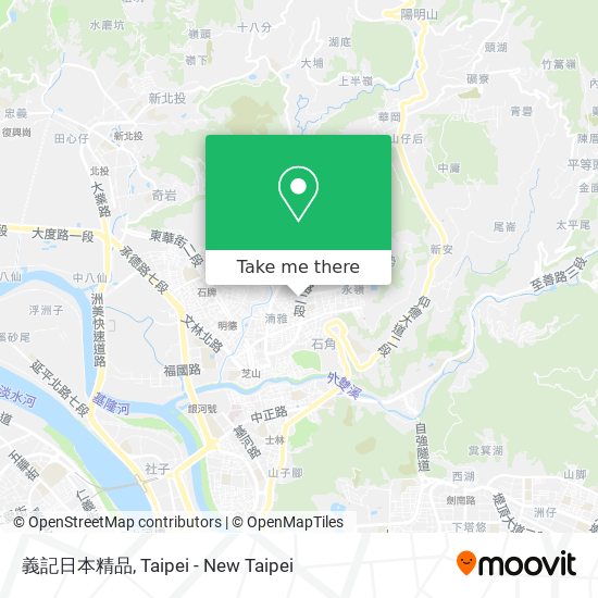 義記日本精品 map