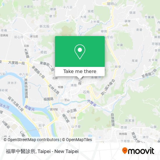 福華中醫診所 map