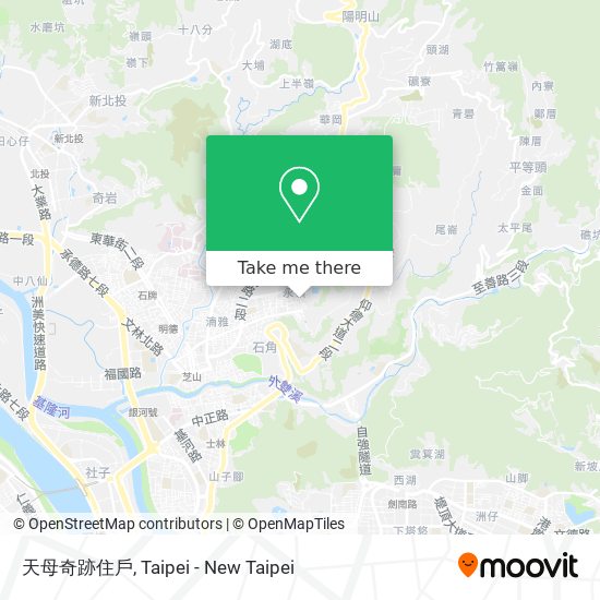 天母奇跡住戶 map