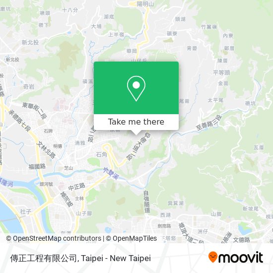 傳正工程有限公司 map