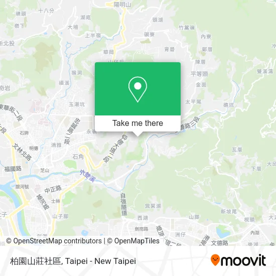 柏園山莊社區地圖