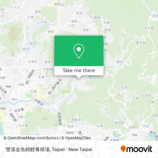 雙溪金魚錦鯉養殖場 map