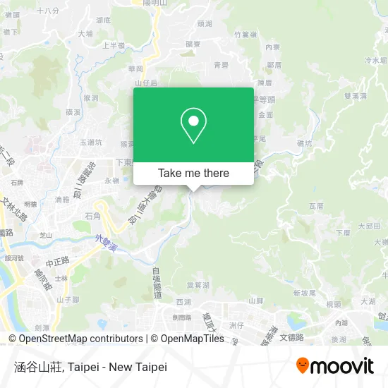 涵谷山莊地圖