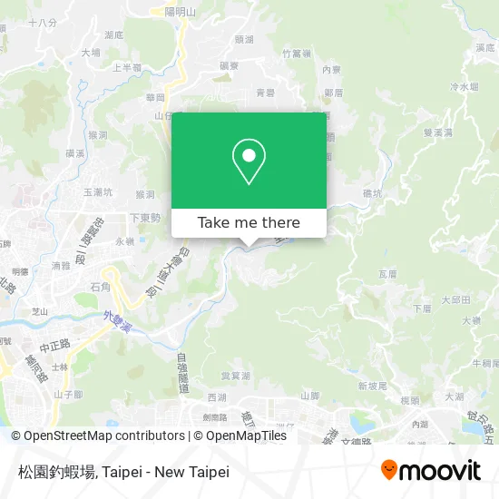 松園釣蝦場 map