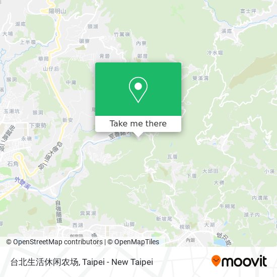 台北生活休闲农场 map
