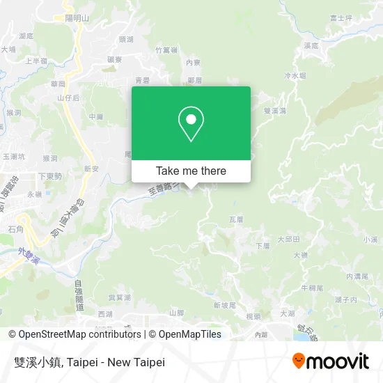 雙溪小鎮 map